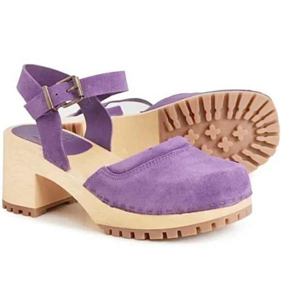 MIA Purple Suede Women's Mules - Picture 2 of 10